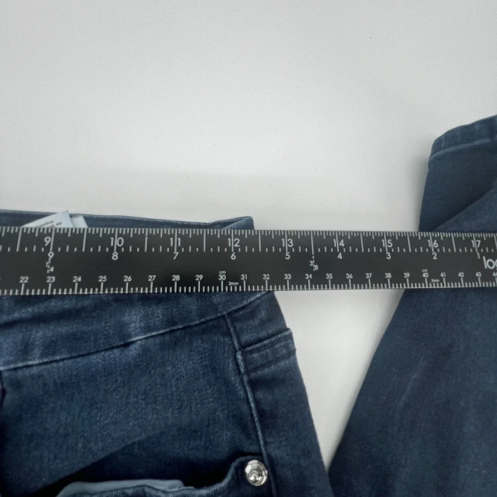 Good American Good Legs Skinny Jeans Women 6 28 Blue Mid Rise‎ Stretch